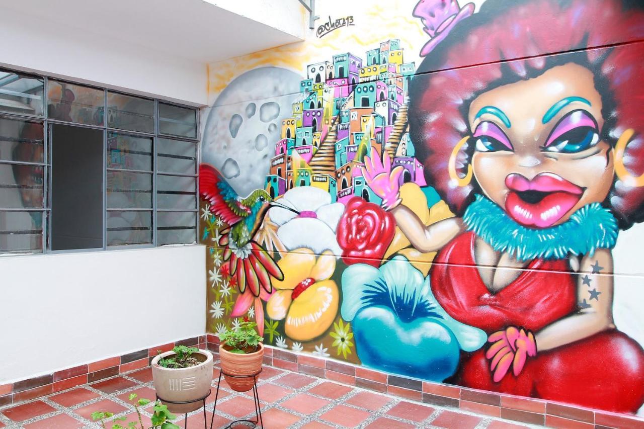 Casa Tuvia Parque Ostello Medellín Esterno foto